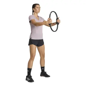 Camiseta de mujer adidas Workout Essentials V-Neck image-3