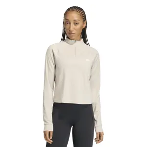 Γυναικείο sweatshirt με φερμουάρ 1/4 adidas Essentials Minimal Branding image-1