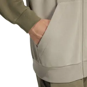 Φόρμα με κουκούλα και φερμουάρ adidas Collegiate Fleece image-5