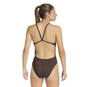 Badeanzug mit dünnen Trägern und gepolstert für Damen adidas Iconisea image-2