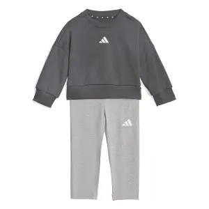 Conjunto de sudadera y pantalón de chándal para bebé adidas image-0