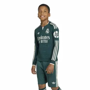 Real Madrid Long Sleeve Away Shirt Kids 2026/27 image-2