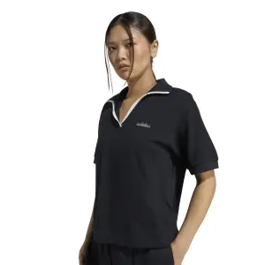 Poloshirt mit gesticktem Grafik für Frauen adidas Essentials Colorpop image-4