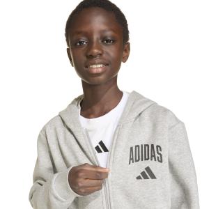 Sweatshirt med hætte til børn adidas Collegiate Typography image-4