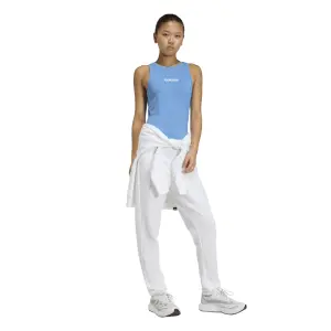 Camiseta de tirantes de algodón para mujer adidas Essentials Linear Slim image-2