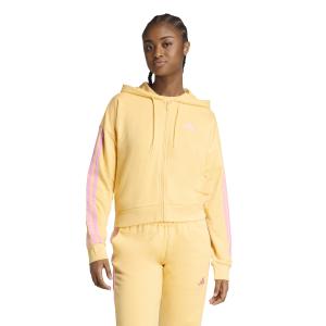 Kapuschongtröja med dragkedja för kvinnor adidas Essentials 3-Stripes image-1