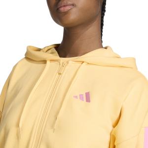 Kapuschongtröja med dragkedja för kvinnor adidas Essentials 3-Stripes image-4