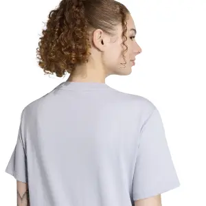 Cotton logo T-shirt for women adidas Essentials image-5