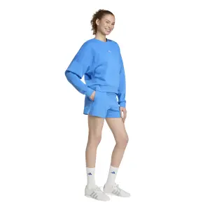 Calções para mulheres adidas Essentials Feel Cozy image-3