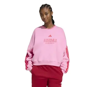 Sweatshirt femme adidas House Of Tiro 3-Stripes Fleece image-1