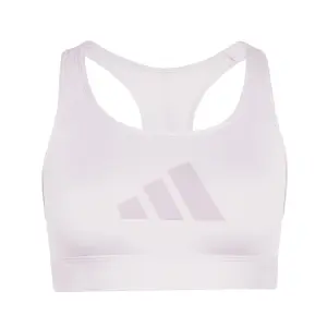 Γραφική μπραζίερα με λογότυπο γυναικεία adidas Powerreact image-0