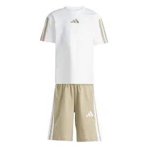 Conjunto de camiseta y pantalón corto infantil adidas Essential image-1