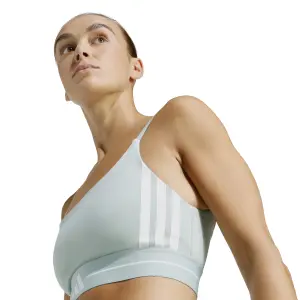 Γυναικεία σουτιέν adidas Hyperglam 3-Stripes image-6
