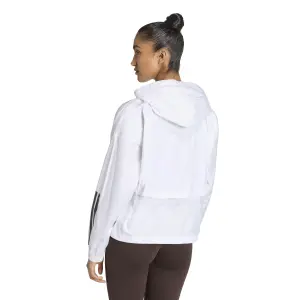 Giacca antivento da donna adidas Hyperglam 3-Stripes image-6