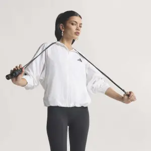 Giacca antivento da donna adidas Hyperglam 3-Stripes image-5