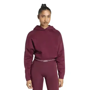 Felpa con cappuccio da donna adidas Hyperglam image-1