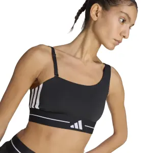 Γυναικεία σουτιέν adidas Hyperglam 3-Stripes image-3