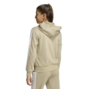 Girls' full zip hoodie adidas Essentials image-4