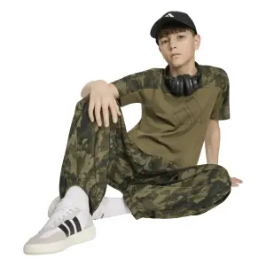 Children's Trousers adidas Seasonal Essentials Camo Wovens image-5