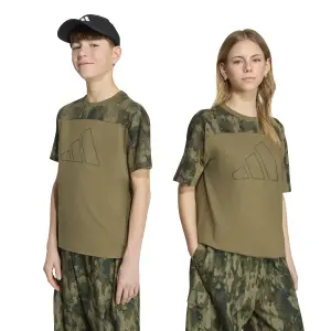 Children's T-shirt adidas Camouflage Seasonal Essentials image-3