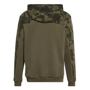 Παιδικό φούτερ με κουκούλα adidas Seasonal Essentials Camo French Terrys image-1