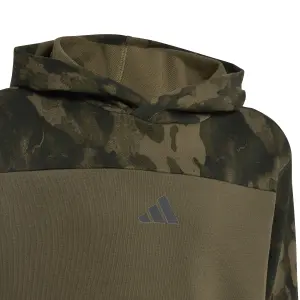 Παιδικό φούτερ με κουκούλα adidas Seasonal Essentials Camo French Terrys image-2