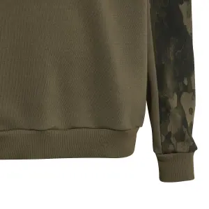 Παιδικό φούτερ με κουκούλα adidas Seasonal Essentials Camo French Terrys image-3