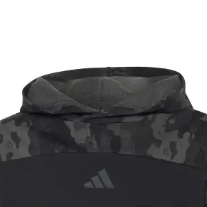 Child hoodie adidas Seasonal Essentials Camo French Terrys image-3