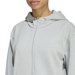 Bluza damska z kapturem adidas D4T Warm UP image-4