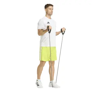 Shorts i piké adidas Essentials Base 3-Stripes 9" image-3