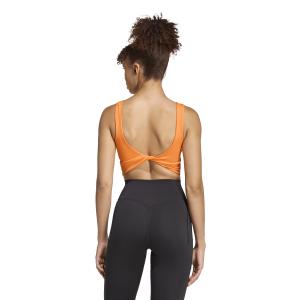 Camiseta de tirantes para mujer adidas Optime Workout Twist Light image-4
