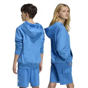 Mjuk blandad bomullshuvtröja barn adidas Essentials image-5