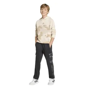 Sweatshirt med huva för barn adidas Essentials Camo Fleece image-3