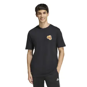 T-shirt com estampas de goma de mascar adidas image-1