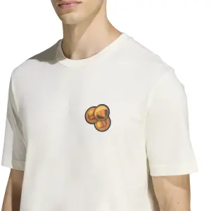 T-shirt com estampas de goma de mascar adidas image-4