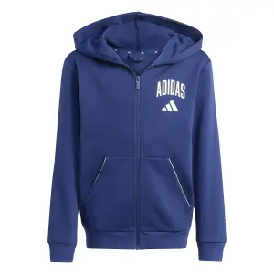 Kinder Kapuzenjacke mit Schriftzug adidas image-0