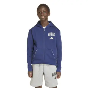 Kinder Kapuzenjacke mit Schriftzug adidas image-1