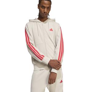 Full zip hoodie adidas Essentials 3-Stripes French Terry image-3