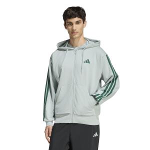 Full zip hoodie adidas Essentials 3-Stripes French Terry image-1