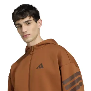 Hooded sweatshirt met rits adidas Future Icons 3-Stripes image-4