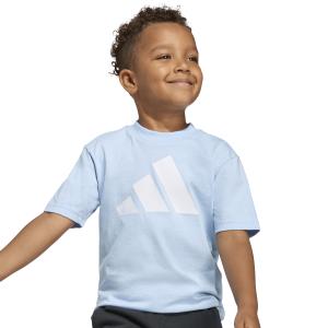 T-Shirt mit großem Logo für Kinder adidas Essentials image-4
