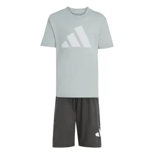 Conjunto de camiseta y pantalón corto para niño adidas Essentials image-0