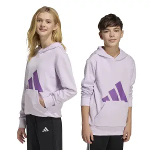 Měkká dětská mikina s kapucí z francouzské teplákoviny adidas Essentials image-3