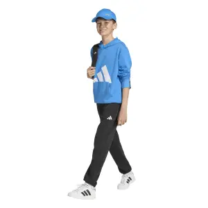 Sweatshirt à capuche french terry doux enfant adidas Essentials image-3