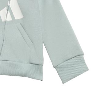 Conjunto de sweatshirt com capuz e calças de jogging para bebé adidas Essentials image-6