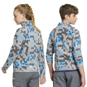 Children's zipped fleece adidas Minecraft Terrex Climawarm image-4