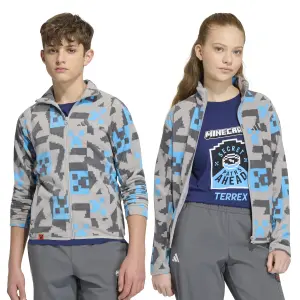 Children's zipped fleece adidas Minecraft Terrex Climawarm image-2