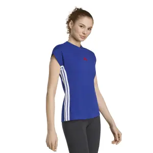 Γυναικείο μπλουζάκι τζέρσεϊ adidas Essentials 3-stripes image-2
