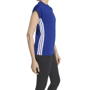 Γυναικείο μπλουζάκι τζέρσεϊ adidas Essentials 3-stripes image-3