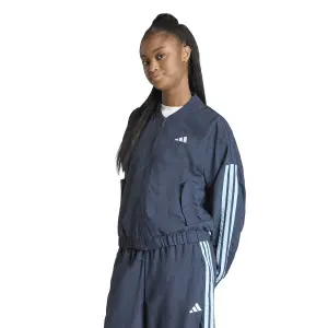 Corta-vento feminino adidas Essentials 3-Stripes image-1